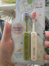 宝儿德（paul dent）儿童万毛牙刷超细软毛训练护齿德国品牌0-3-6岁婴幼儿2支颜色随机 实拍图