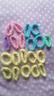 韩版配饰发绳高弹力基础无接缝 十色打底扎头发橡皮筋发饰头 混色20条 实拍图