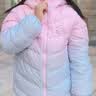 小马宝莉女童轻薄羽绒服春秋外套2025新款儿童渐变连帽童装 橘粉 120 实拍图