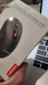 联想（Lenovo）无线蓝牙双模充电鼠标 蓝牙5.0/3.0 便携办公鼠标人体工学设计 Howard理性黑充电版 实拍图