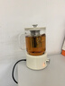 乐炖 养生壶迷你养生杯电炖杯办公室煮茶壶煮茶器小型一人花茶壶烧水壶电煮茶杯加热杯垫炖煮壶一体 0.6L 机械款+茶漏（玻璃盖） 采购10台以上可联系客服换礼盒装 实拍图