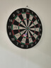 新动力飞镖盘套装比赛金属支架双面植绒18寸飞镖靶XD0118内含6支飞镖 实拍图