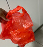 登比塑料袋加厚红色背心袋购物袋食品打包袋超市手提袋32*52cm100只 实拍图