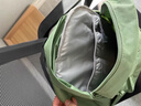 JANSPORT杰斯伯书包轻便双肩包男女旅行包简约背包电脑包学生校园 4QUE96D橄榄绿-侧袋+隔层 实拍图