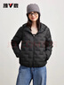 雅鹿立领轻暖羽绒服女款2025秋冬新款时尚显瘦小个子防风保暖上衣 实拍图