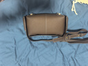 Songmont挂耳系列屋檐包mini设计师款头层牛皮通勤斜挎hobo包 暮棕色 预售7天 实拍图
