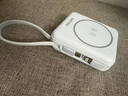 飞利浦国家3c认证自带线快充充电宝兼容magsafe苹果17无线磁吸式10000毫安大容量便携可上飞机DLP9221 实拍图