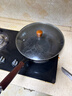 金存章丘炒锅铁锅无涂层家用炒菜锅圆底不易粘老式锻打熟铁锅已开锅 实拍图