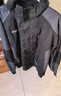 JEEP SPIRIT吉普夹克男秋冬季冲锋外套男女防风上衣男 黑/深灰 4XL 实拍图
