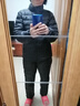 雅鹿【90%鸭绒】羽绒裤男内穿加绒中老年大码高腰男女同款保暖防寒裤 实拍图