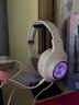 漫步者（EDIFIER）HECATE G2高清版THX空间音效有线耳机电竞游戏头戴式电脑网课办公麦克风专用三角洲FPS吃鸡 雾光粉 实拍图