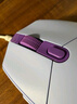 罗技（G）G102 有线游戏鼠标 淡紫色 RGB灯效 轻量化设计 吃鸡鼠标 赛博朋克 200-8000DPI 实拍图