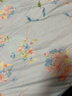 洁丽雅（Grace）四件套 加厚小清新ins风床上用品双人 初夏-桔 被套200*230cm 实拍图