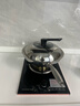 赫巴兹（HZIB）德国不粘锅316不锈钢炒锅炒菜锅具少油烟平底炒锅电磁炉燃气通用 双面屏+组合盖内径32外径 34cm 实拍图