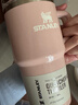 STANLEY网红吸管杯591ML-桃杏粉+膳魔师保温杯500ml白色JNL-502 实拍图