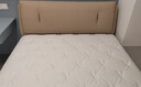 喜临门真皮艺双人大床主次卧室现代简约软靠包尼亚pro[床架] 云雾米+白骑士plus床垫-软硬适中-7天发货 1.5*2米 实拍图
