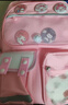 靓宝宝库洛米三到六女孩小学生减负护脊大容量一年级二女童轻便儿童书包 小号紫色(不含补习袋不含文具盒) 实拍图