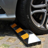 百舸 台阶斜坡垫 门槛马路牙子路沿坡三角阶梯垫 汽车爬坡上坡垫 100*15*5 黑色橡塑款  CW513680 实拍图