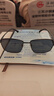 帕森（PARZIN）偏光太阳镜男士金属方框眼镜司机开车驾驶镜尼龙镜片潮墨镜PZ8235 实拍图