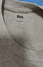 优衣库男装女装柔软圆领T恤/休闲长袖上衣25秋冬新款479783 31 米色 M /170/92A 实拍图