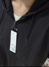 优衣库男装女装连帽拉链运动开衫长袖外套休闲卫衣479800 475380 479800/08深灰色 L 实拍图