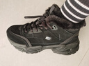 斯凯奇（Skechers）女鞋夏加绒厚底老爹鞋中帮雪地靴防滑休闲鞋167338 实拍图