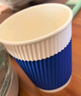 京东京造 纸杯一次性杯子咖啡杯三层加厚食品级办公家用水杯280ml【60只】 实拍图