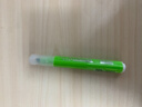 晨光（M&G） 荧光笔标记学生用记号笔彩色笔大容量手账笔标书考研划重点背书神器荧光闪粉银光夜光笔 星彩荧光笔【绿色】1支 实拍图
