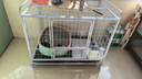 獒少保狗笼方管狗笼子大中小型犬金毛加粗宠物狗狗笼子狗屋用品 白色带天窗94*64*85cm 建议60斤内中大型犬 实拍图
