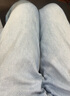 优衣库男装女装直筒牛仔裤/水洗产品25秋冬新款合作款系列479816 63 天蓝色 31 /170/78A 实拍图