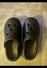 朴西奶酪踩屎感洞洞鞋女厚底凉鞋沙滩包头拖鞋外穿情侣 礁石黑 42-43 实拍图