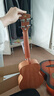 kakaKUT-25D尤克里里乌克丽丽ukulele单板桃花心木小吉他26英寸 实拍图