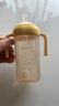 小土豆（potato）儿童水杯大宝宝吸管奶瓶PP水杯9个月以上带重力球 300ml麦芽黄 实拍图
