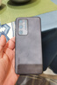 世咏 适用华为p40pro手机壳 p40pro保护套镜头全包硅胶软边防摔超薄简约时尚皮纹壳男女款 雾霭蓝 实拍图