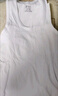七匹狼背心男士100%纯棉修身弹力百搭打底汗衫男 白色L 实拍图