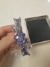 案妆七夕蝴蝶结发夹头饰女韩国后脑勺一字夹子水钻韩式弹簧夹顶夹发卡 紫罗兰(送礼盒) 实拍图