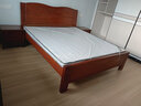 麦娅月实木床 胡桃木实木床中式双人床简约家用主卧婚床实木大床 胡桃木床+2柜+8cm环保棕垫 1800*2000mm框架款 实拍图