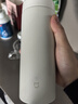 米家 保温杯 316不锈钢水杯 男女士杯子 大容量茶杯便携 350ml白色 实拍图