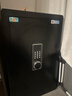 虎牌保险柜家用小型床头保险箱办公财务专用 密码指纹WIFI远程全钢防盗可入墙固定入衣柜保管箱 80cm高 黑色（三层） WiFi款(密码+指纹+WiFi+钥匙) 实拍图