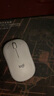 罗技（Logitech）M221 轻音鼠标 无线鼠标 办公鼠标 对称鼠标 带无线微型接收器 米白色 实拍图