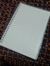 誉品（YUPIN）PP线圈本加厚笔记本本子文具 简约大学生用记事本网格横线日记本作业本 A5横线侧翻款/单本（60张每本） 实拍图