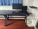 松博士（SongLearned）电竞桌竞技电脑桌台式桌家用简约书桌办公游戏桌组合套装卧室 暗夜使者【单桌120*60*75】 实拍图
