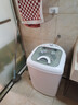小天鹅脱水机甩干机家用小型甩干桶脱干机单脱水桶迷你租房大容量 7.5公斤：加厚款/三年电机保 实拍图