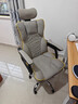 科幻猩电竞椅电脑游戏椅舒服久坐家用椅子办公椅可躺可升降椅座椅躺椅 超纤皮-灰色+头枕+加厚乳胶坐垫-钢制脚 滑轨扶手 实拍图