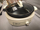 小熊（Bear）电火锅 火锅专用锅电锅家用3-4个人 不粘分体式可拆洗多功能涮肉电煮锅火锅锅 F40P3 4L防烫把手 实拍图