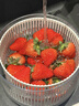 京鲜生 丹东99红颜奶油草莓 1斤装 单果22-30g 生鲜水果 实拍图