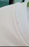 拇指白小T【可机洗拒水鹅绒T】秋冬男女羽绒保暖T恤上衣打底衫 男皓白 XL 实拍图