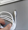 华为原装6A数据线 USB Type-A转USB Type-C/1m线长/支持66W（11V6A）充电 白色CC790 实拍图