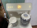 九阳（Joyoung）茶吧机 高端家用客厅多功能智能遥控全自动饮水机双门设计支持18.9L水桶 奶油白WH600 旗舰新品【全管路抗菌】 制热型 实拍图