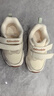 基诺浦儿童棉鞋冬季加绒加厚1-5岁男女童鞋秋冬款学步鞋GY1513 象牙白/棕色/绿色 24 150mm 适合脚长146-155mm 实拍图